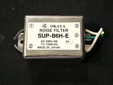 Okaya SUP-B6H-E Noise Filter - Free Shipping
