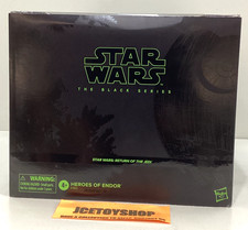 HASBRO STAR WARS BLACK SERIES HEROES OF ENDOR SDCC PULSECON PAPLOO LUKE HAN MISB