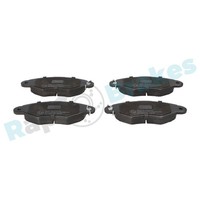 Bremsbelagsatz Scheibenbremse RAP Brakes R-P0243 FüR Renault Kangoo FC0 KC0 1 N1