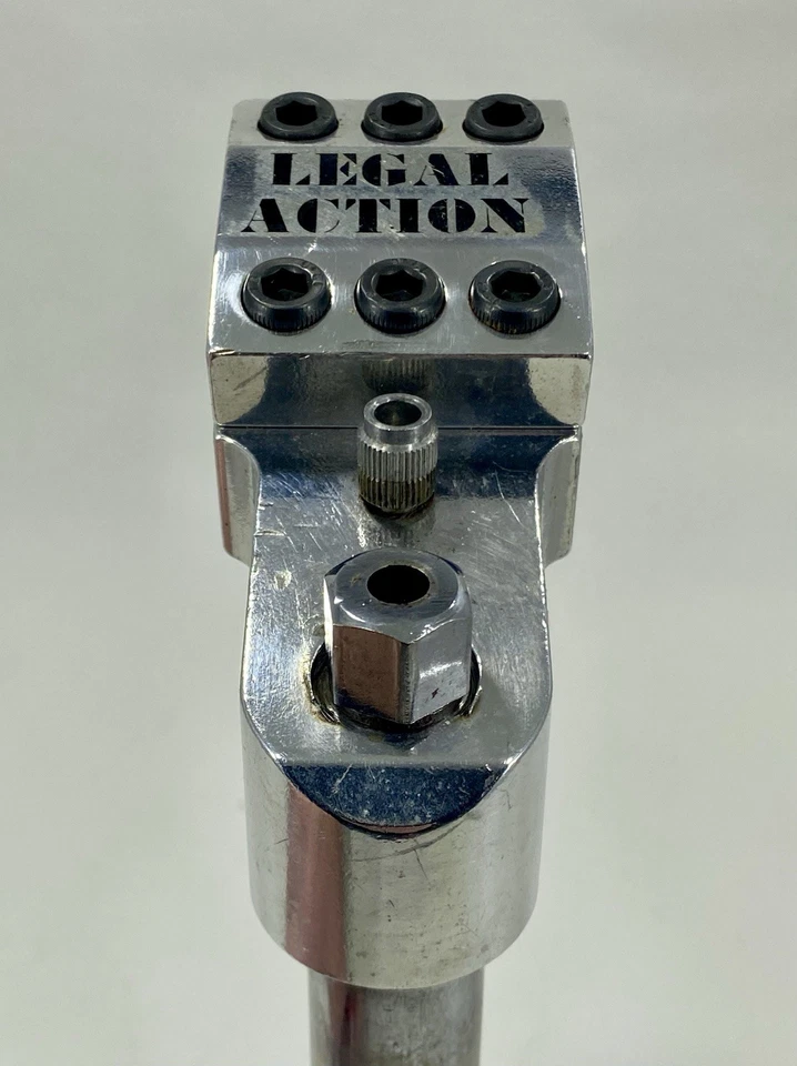 Acción Legal Freestyle Vástago LA Rotor Cuello 6 Pernos Años 80 Old School BMX SBS Potts OG Foto 4 de 4