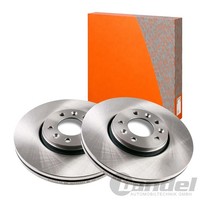 2X Dr!ve+ Bremsscheiben Vorne 303,7Mm BelÜFtet Passend FÜR CitroËN C5 Jumpy
