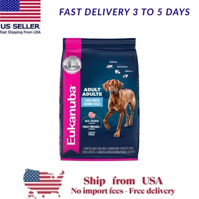 Eukanuba Adult Large Breed Chicken Formula Dry Dog Food, 35 lbs.