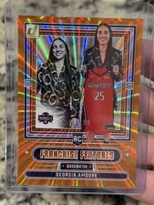 2025 Panini Donruss WNBA Georgia Amoore Franchise Features Orange Laser /399 RC