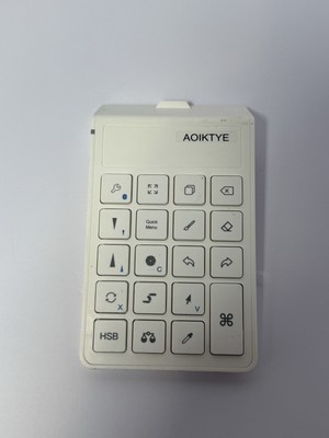 Aoiktye 2-Keyboard Compatible with Procreate for iPad, Tablet, Laptop