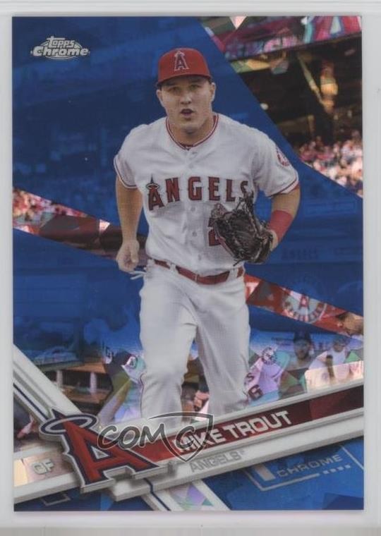 2017 Topps Chrome Sapphire Edition /250 Mike Trout #20 0ae