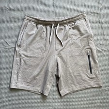 Vuori Sunday Performance Shorts Medium Men  s Heather Taupe Stretch Athletic
