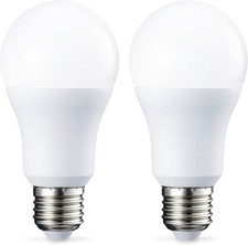 Amazon Basics LED E27 Edison Screw Bulb, 10W (Equivalent to 75W), Cool White, N