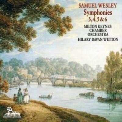 Samuel Wesley -   Symphonies 3 4 5  6 - CD - F4z