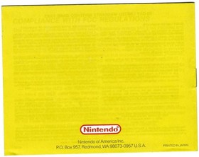 SOLO MANUAL Dr. Mario (Nintendo NES, 1990) Aut&eacute;ntico. Limpio. Completo.