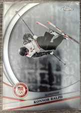 2026 Topps Chrome Olympics Konnor Ralph - USA Slopestyle Skiing #57 Base