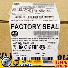 NEW 1766-L32BWA MicroLogix 1400 32 Point Controller AB 1766L32BWA US Free Tax