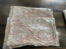 Set of 2 Lauren Ralph Lauren Paisley Cotton Standard Pillow Shams 27 x22