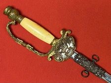 1880’s Patriarchs Militant Fraternal Order Sword Odd Fellows Named