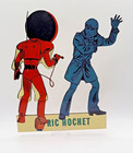 Silhouette Ric Hochet Alerte ! Tibet 14 cm En Bois