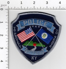 WHITESBURG  KENTUCKY  ^^ ( UPDATED VERSION 👀 ) COLLECTIBLE POLICE PATCH