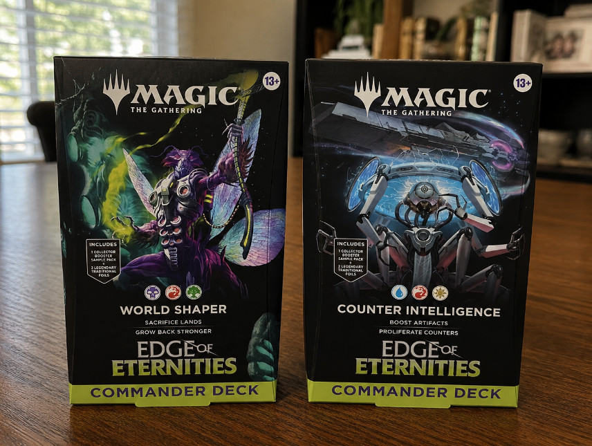 Magic the Gathering Deck Commander Decks Edge of Eternities MTG Set of 2