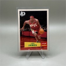 Topps 2007-08 LeBron James #23 50th Anniversary Cleveland Cavaliers Basketball