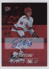 2024-25 Fleer Ultra Rookies Red Rainbow Foil 15/50 Scott Morrow #247 Auto 1q9a