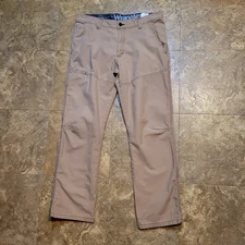 Wrangler ATG Reinforced Utility Pants Men 34x30 (34x28) Desert Tan Utility 