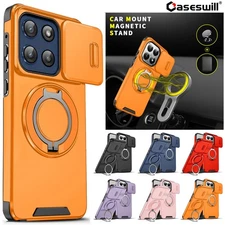 For OPPO Realme 15 F31 C71 P3 A6 14 Pro A5 A60 Shockproof Ring Stand Case Cover