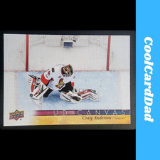 2017-18 Upper Deck UD Canvas Craig Anderson Ottawa Senators #C61