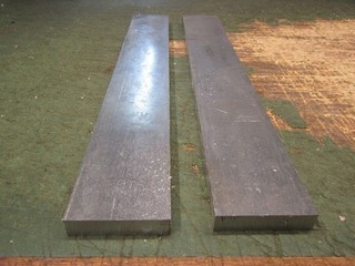2 Alu 50 x 12mm AlZnMgCu1 5 AW7075 3.4365 Lang je 400mm NeuA