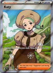 Katy 237/198 Scarlet & Violet Base Set Ultra Rare Full Art Holo