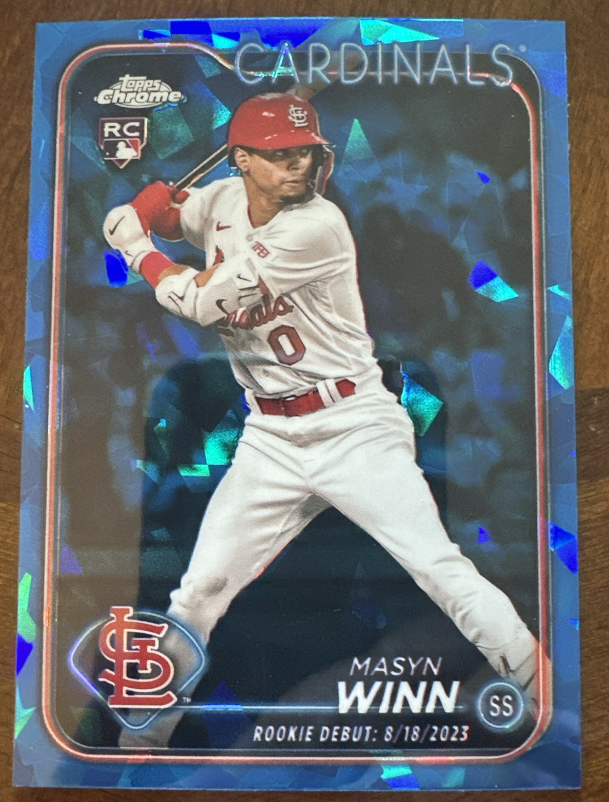 2024 Topps Chrome Update Sapphire Masyn Winn Rookie • #USCS272