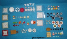 Used 2006 Rement Miniatures Fairytale Dish Collection 9 items