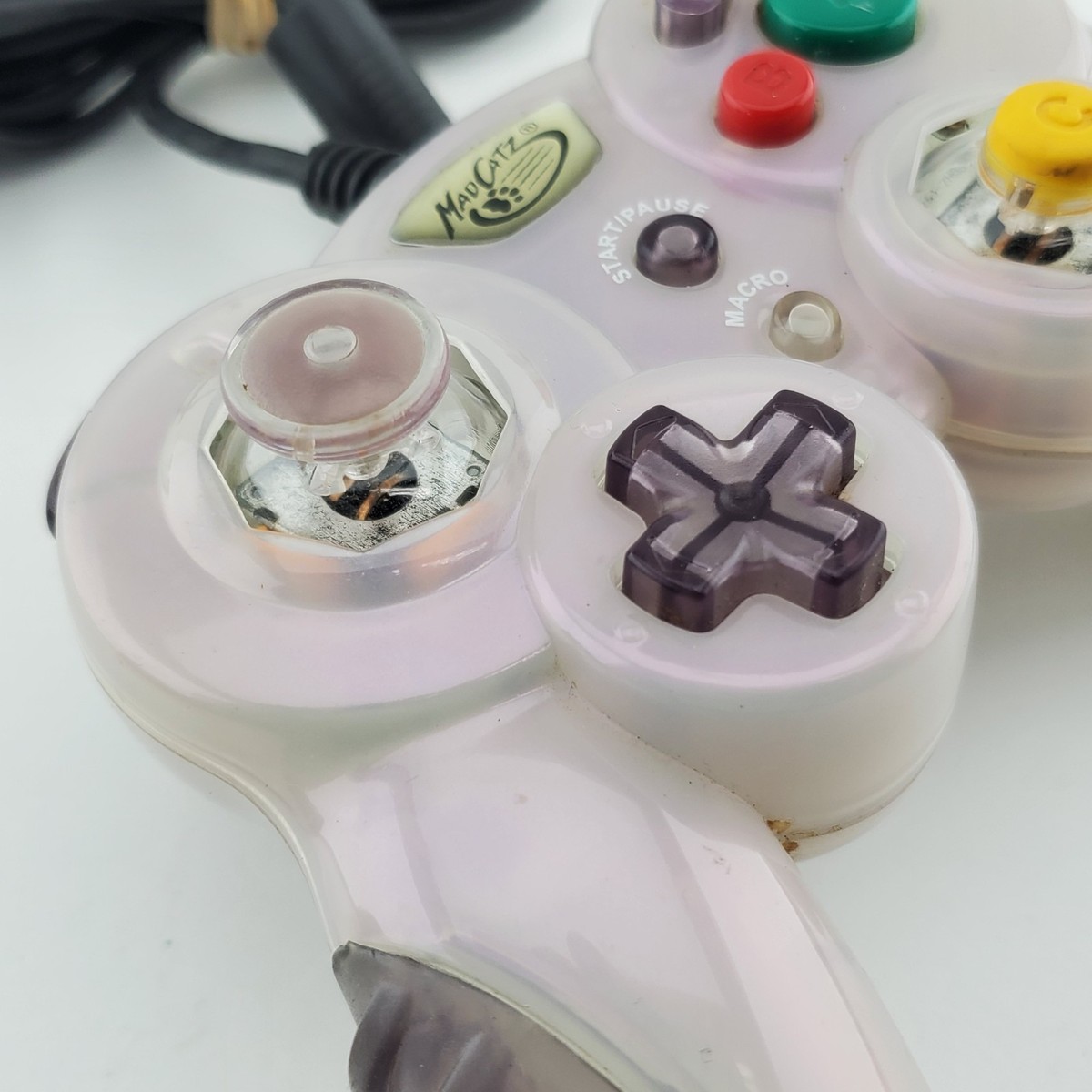 Mad Catz 5626 Wired Controller White For Nintendo GameCube | eBay