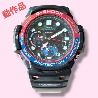 CASIO G-Shock Gulfmaster GN 1000 1AJF Watch in Excellent Condition Tide Graph wi