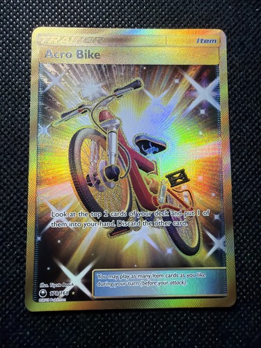 Pokémon TCG Acro Bike Celestial Storm Foil Secret Rare Card 178/168 2018  EX-NM