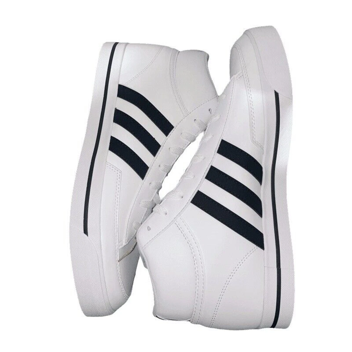 Adidas Retrovulc Mid Skate Shoes Mens 13 White Black New In Box Adidas Retrovulc Mid White Black for sale | eBay main image 3