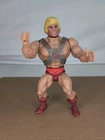 HE-MAN Figure VINTAGE 1981 Masters of The Universe Soft Head MATTEL