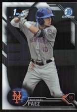 2016 Bowman Draft CHROME #BDC-115 Michael Paez   - FREE SHIPPING