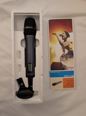 Sennheiser SKM 100 G3 Wireless Handheld Transmitter - 566-608 MHz (Black)