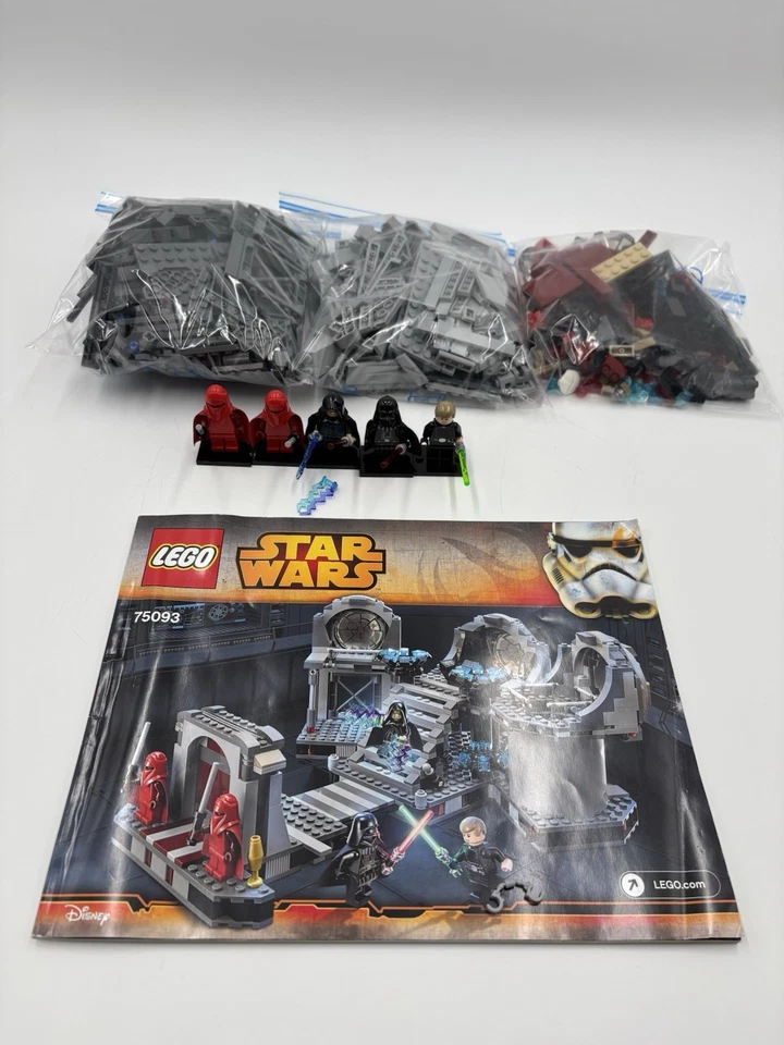 Lego Star Wars Darth Star Final Dual 75093 vollständig alle Figuren top  - Bild 1 von 4
