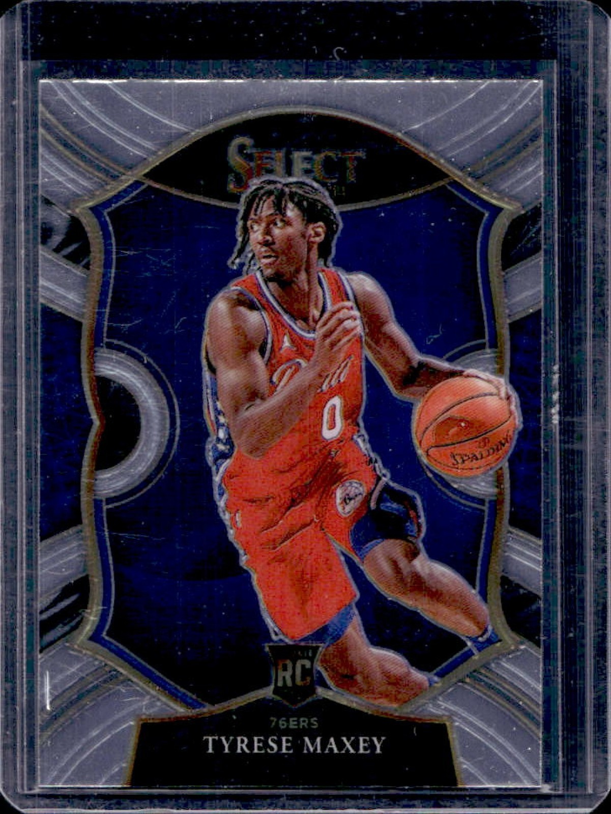 2020-21 Select Tyrese Maxey RC Rookie Concourse #81 76ers