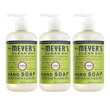 Mrs. Meyer's Clean Day Hand Soap Lemon Verbena 12.5oz 3-Pack