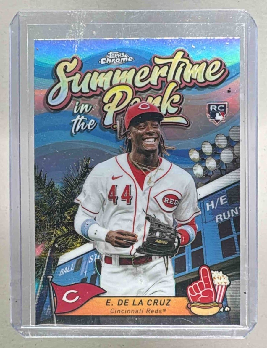 Elly De La Cruz 2024 Topps Chrome #SITP-4 Summertime in the Park Rookie RC