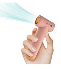 Handheld Portable Turbo Fan-Pink-Super High Has 4-speed-4000mAh USB-C Or Battery