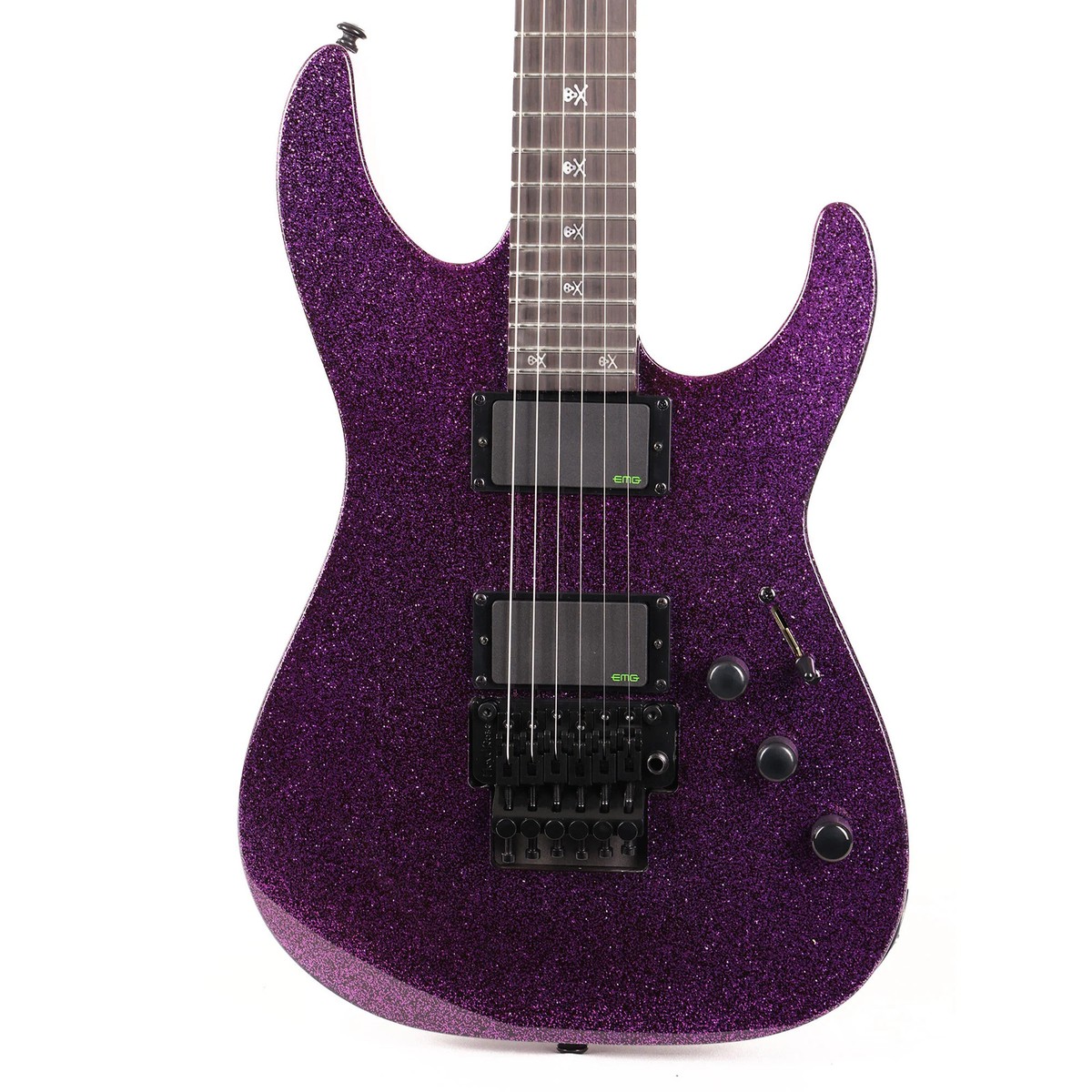ESPのLTDブランド KIRK HAMMETTモデル KH-DC EMG Amazon.com: ESP LTD KH-202 Signature Series Kirk Hammett