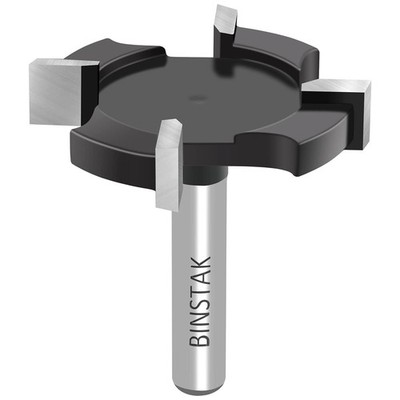 Spoilboard Surfacing Router Bit 1/4 Inch Shank, Extra Large 1-1/2 Inch Cutting 