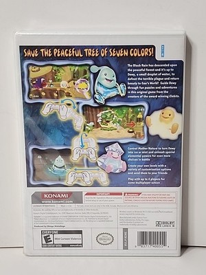 Sealed Brand New Wii Dewy's Adventure Nintendo Cartoon Game Konami