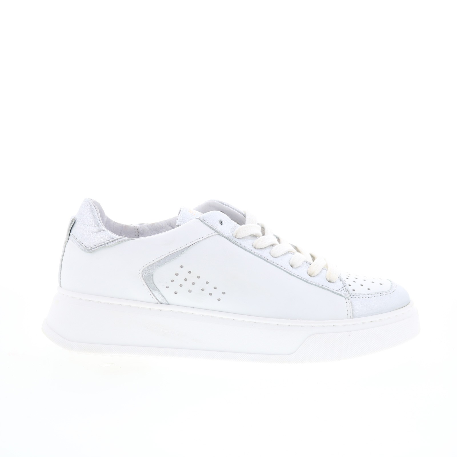 Miz Mooz Tristin Womens White Leather Lace Up Lifestyle Sneakers Shoes 12590₽