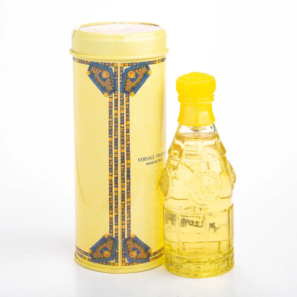 Jeans Versace Amarillo Eau de Toilette EDT 2.5OZ Vintage Versión Original Dador Foto 2 de 3