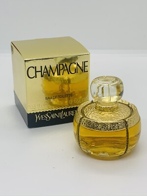 Champagne (1993) Yves St Laurent Eau De Toilette 50ml Vintage