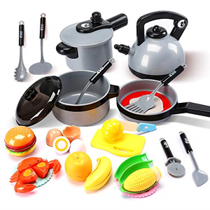 pretend play pots and pans set