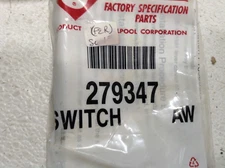 NEW OEM 279347 WHIRLPOOL KENMORE DRYER LID SWITCH