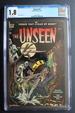 Unseen #6 Pre-Code Horror 1951 Bayou Roussos Katz Saaf Toth Ross Andru CGC 1.8